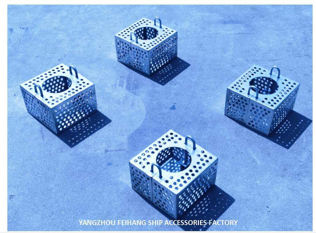 JIS F7206 SUCTION-ROSE BOX STRAINERS & STRUM ROSE BOX STRAINER warm gegalvaniseerd koolstofstaal